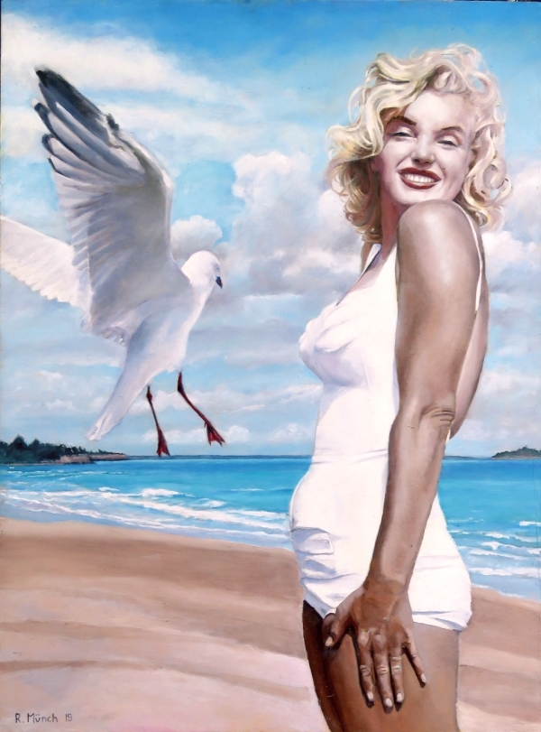 marylin with gull